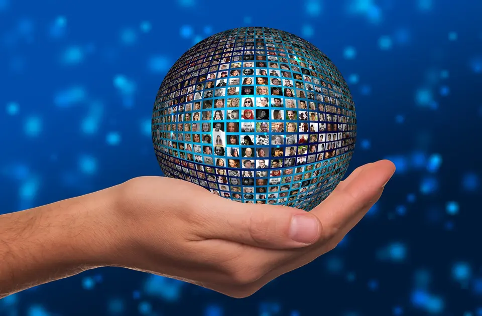 Collaboration and network coordination visual